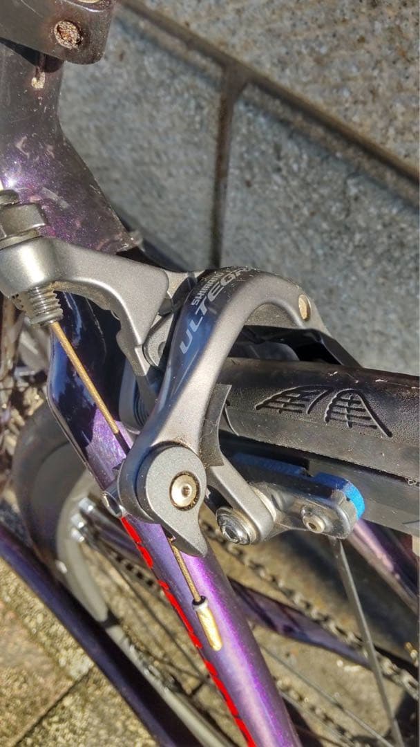 美品アンカーロードバイクBSC-RL8-RD　ホイール　カンパニョーロ　手渡し可