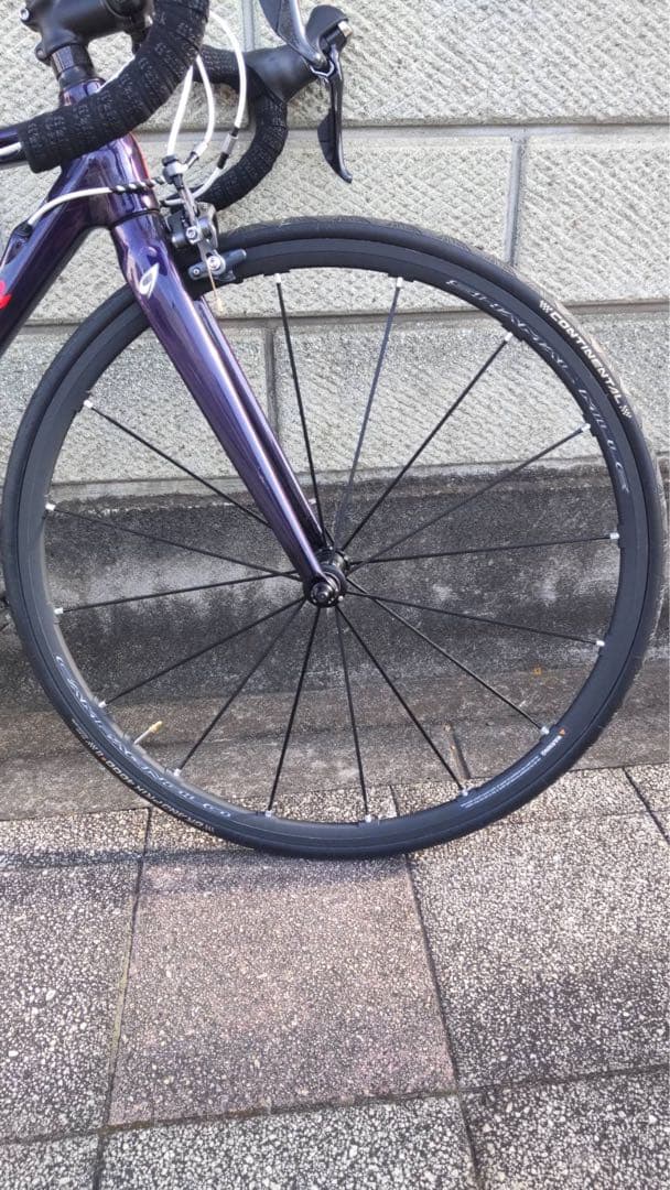 美品アンカーロードバイクBSC-RL8-RD　ホイール　カンパニョーロ　手渡し可