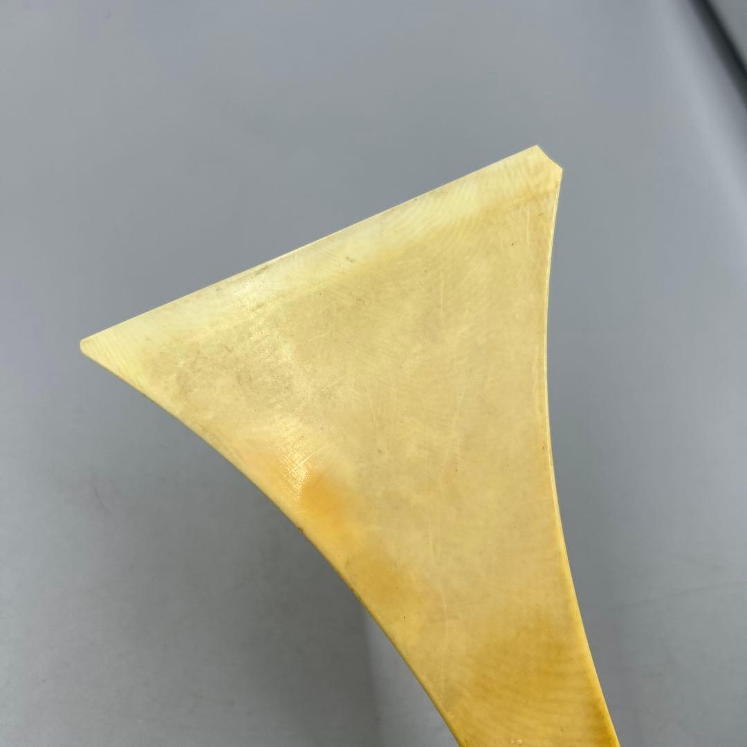 訳あり255ヴィンテージ　天然素材　三味線バチ 重約91g