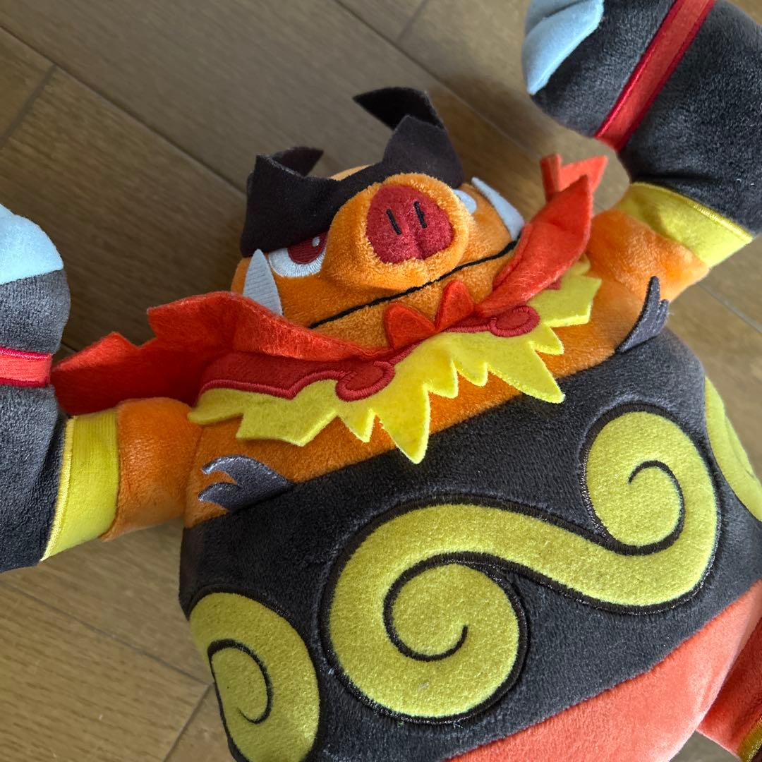 エンブオー　2010年仕様　ぬいぐるみ 約30cm ポケモンセンター