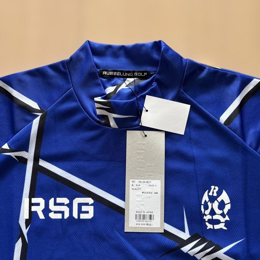 ☆新品☆RUSSELUNO GOLF ラッセルノ半袖シャツ サイズL