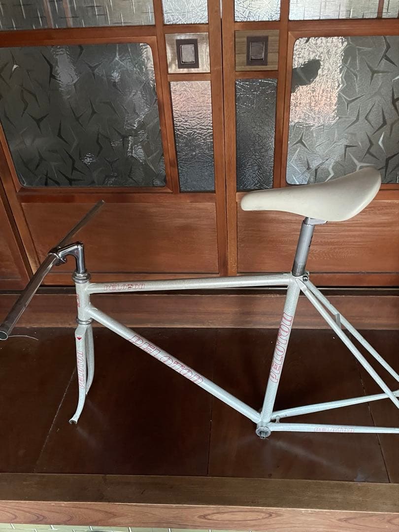 PELOTON NJSフレームその他諸々ARAYA GOLD リム付き