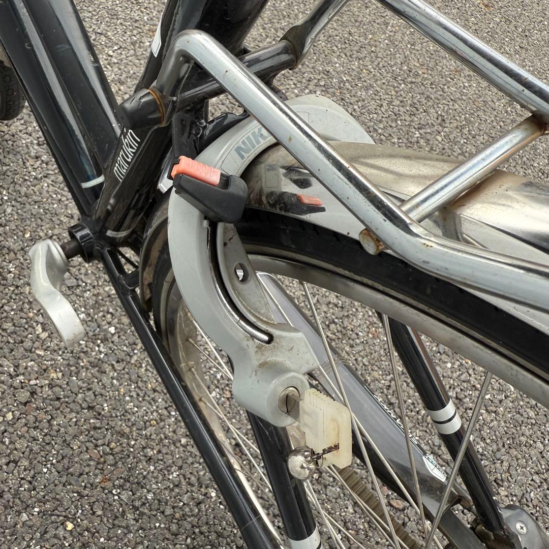 けんけん　自転車 27インチ カゴ/変速機/オートライト付 定価9.6万円