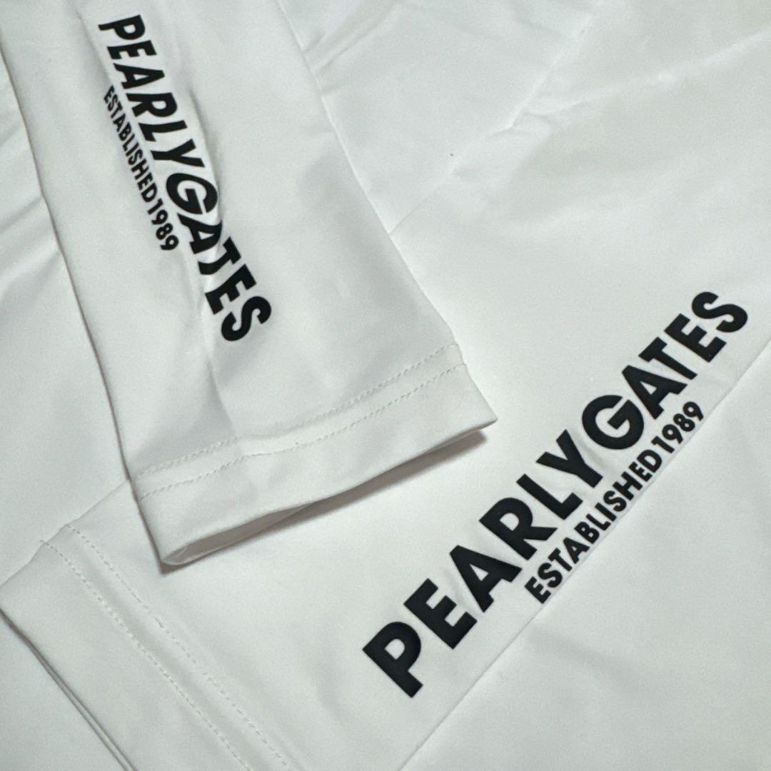 PEARLY GATES❣️Uネックインナー 袖ロゴ サイズ2 新品