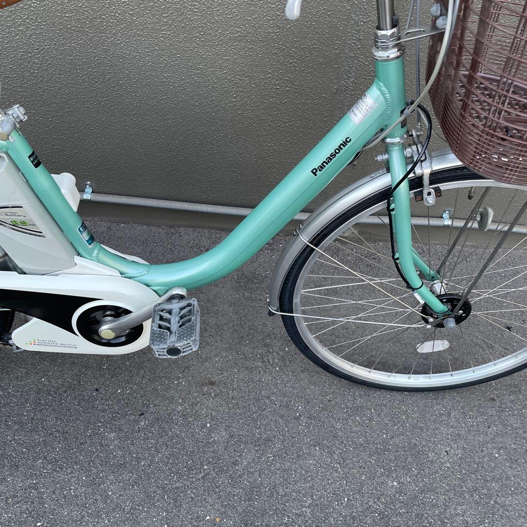 パナソニック電動アシスト自転車26インチ ブルー