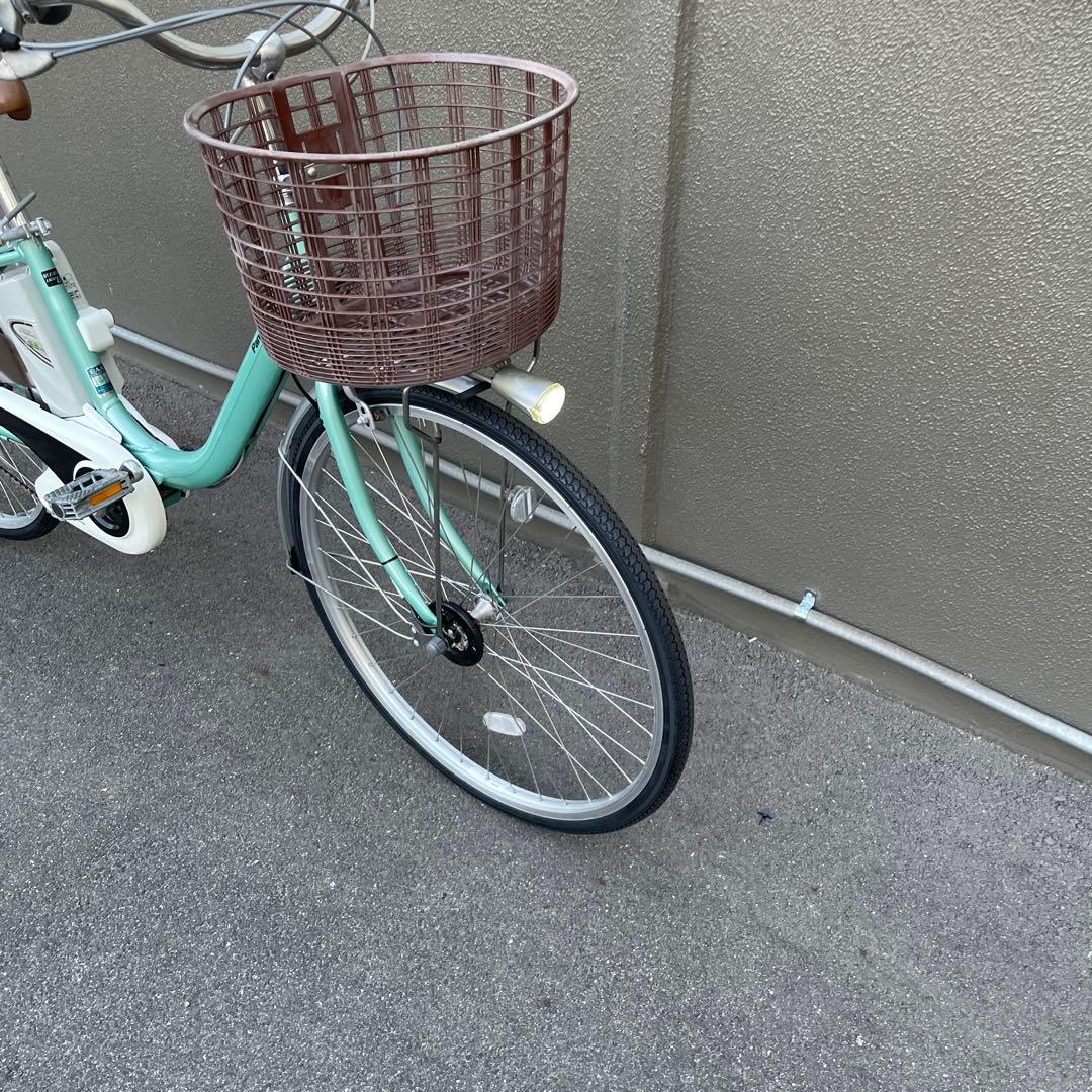 パナソニック電動アシスト自転車26インチ ブルー