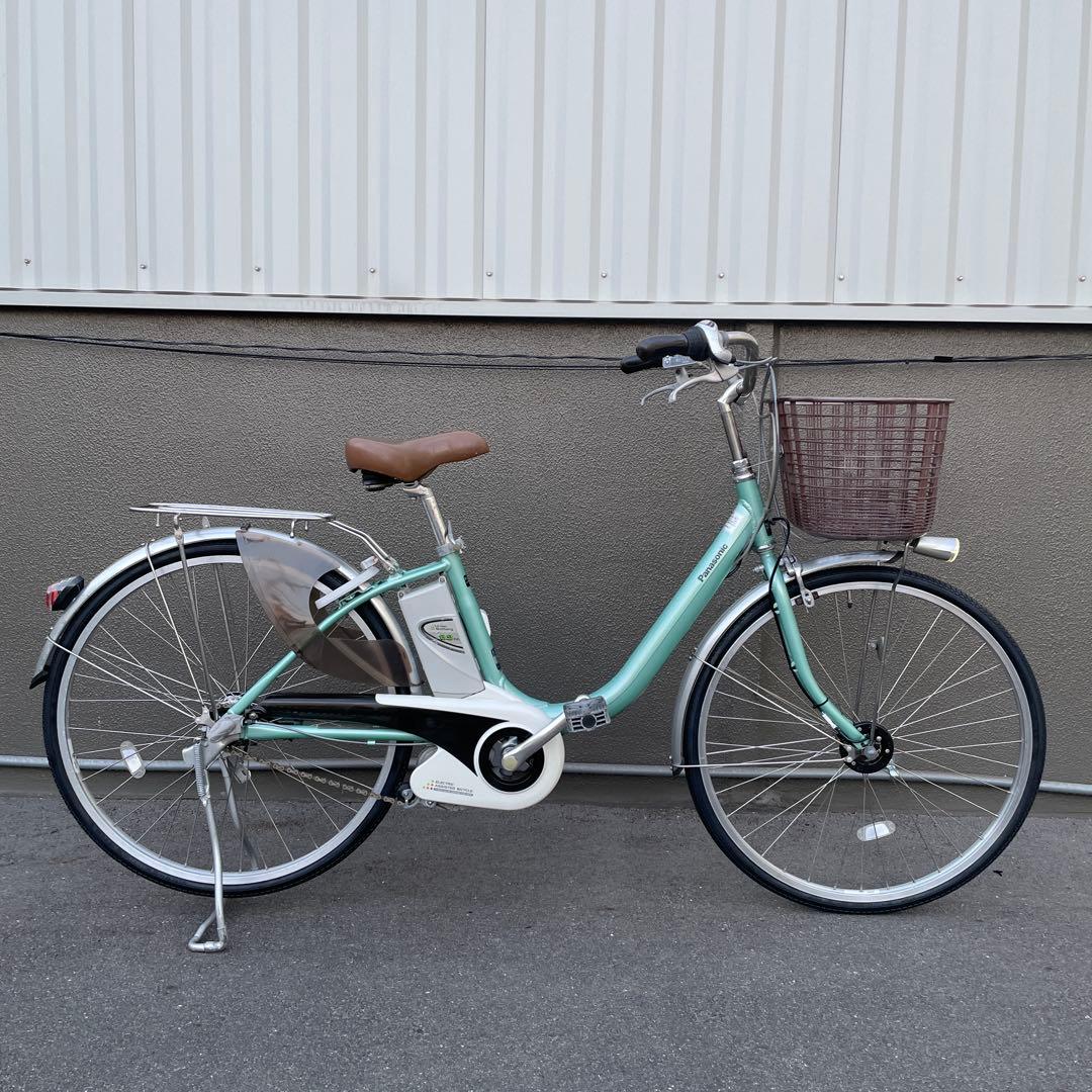 パナソニック電動アシスト自転車26インチ ブルー
