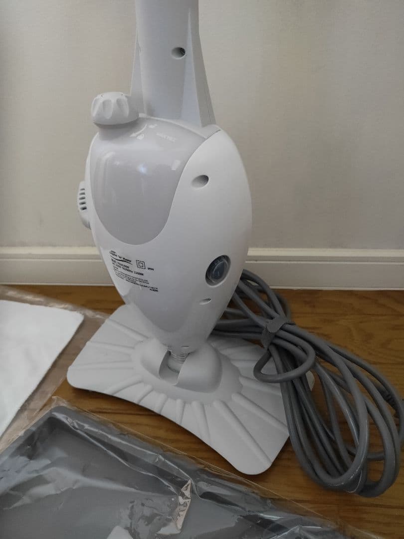 スチームモップ 掃除家電 家電 スチームモップ フレンチホワイト