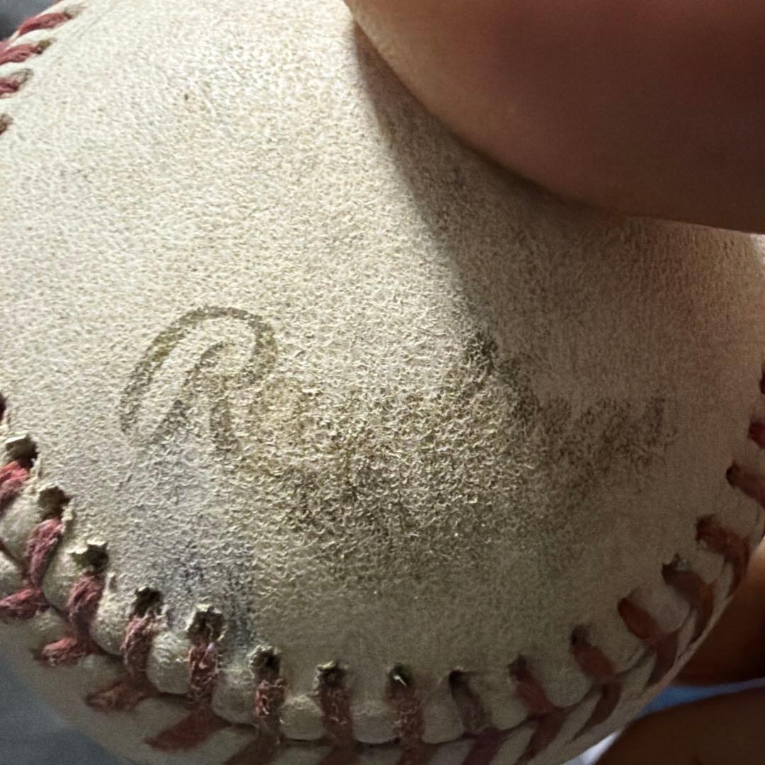 2013年のWBCの実際の使用球