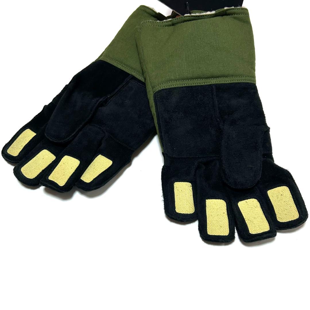 新品　Mサイズ　フィルデンスファイヤーフライ グローブミッド　ブラック　グリーン