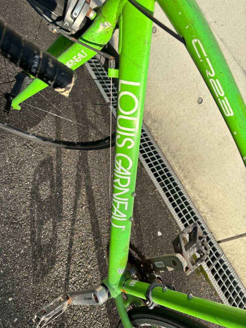 【美品】LOUIS GARNEAU グリーン ロードバイク