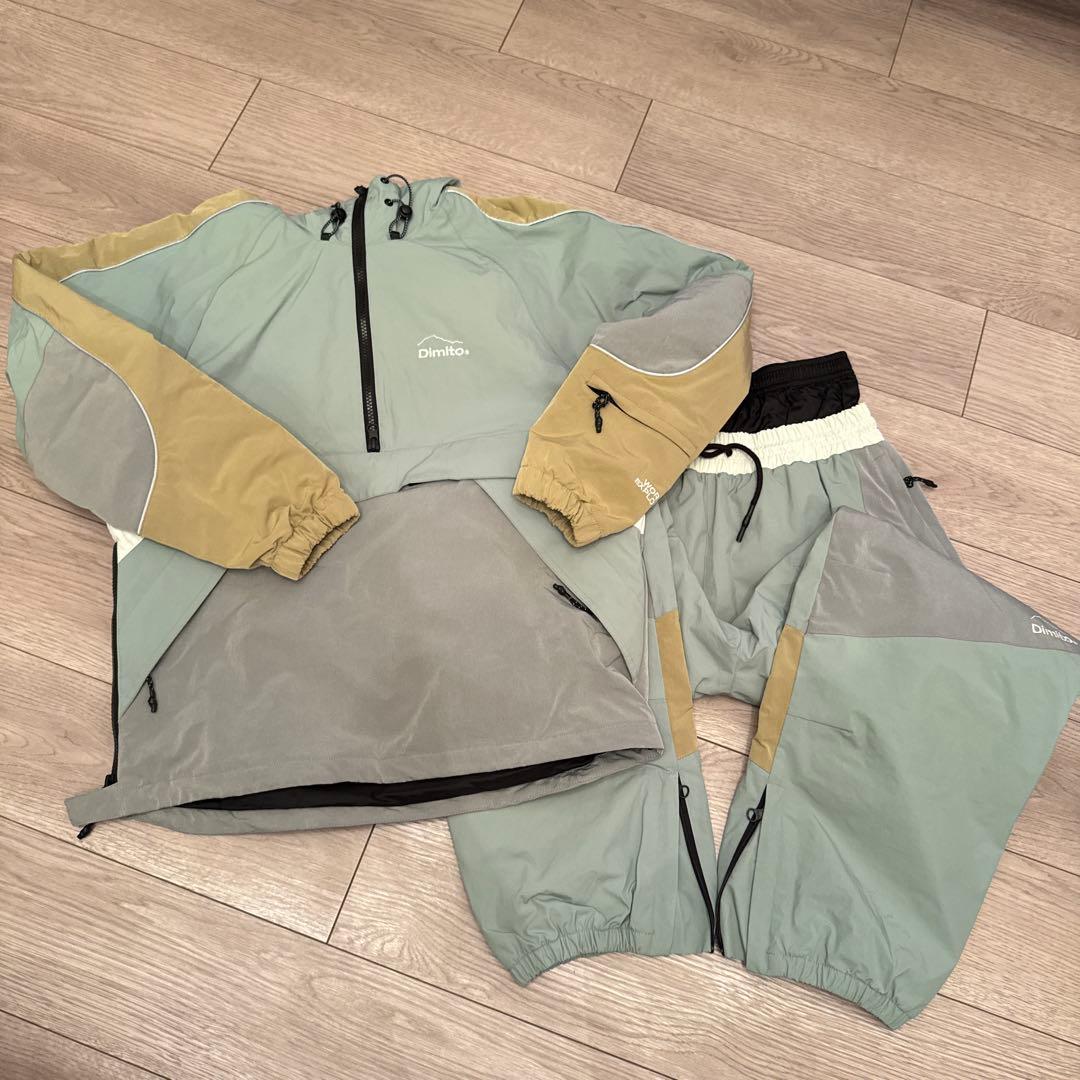 再出品【XSサイズ】DIMITO スノーボードウェア 上下セット