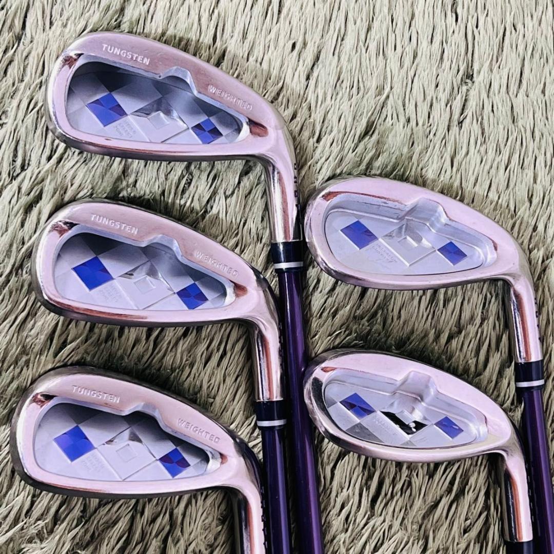 オノフ レディ アイアン5本セット レディースゴルフ 初心者 入門 大人気モデル