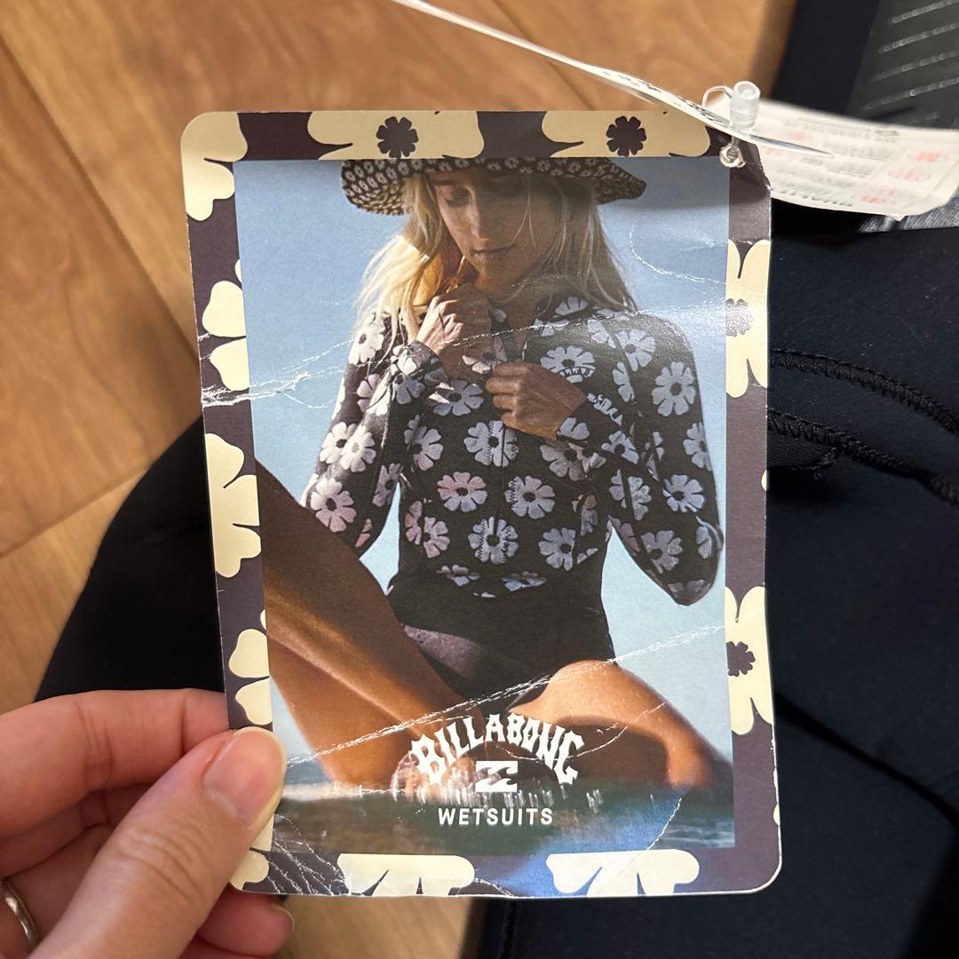 【新品未使用タグ付】Billabong ウェットスーツ ML チェストジップ