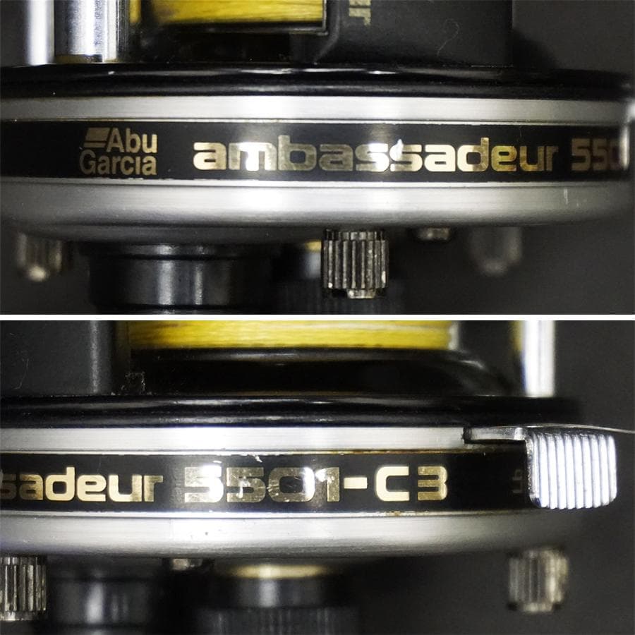 Abu アンバサダー5501-C3 ベイトリール ULTRA CAST 左巻き