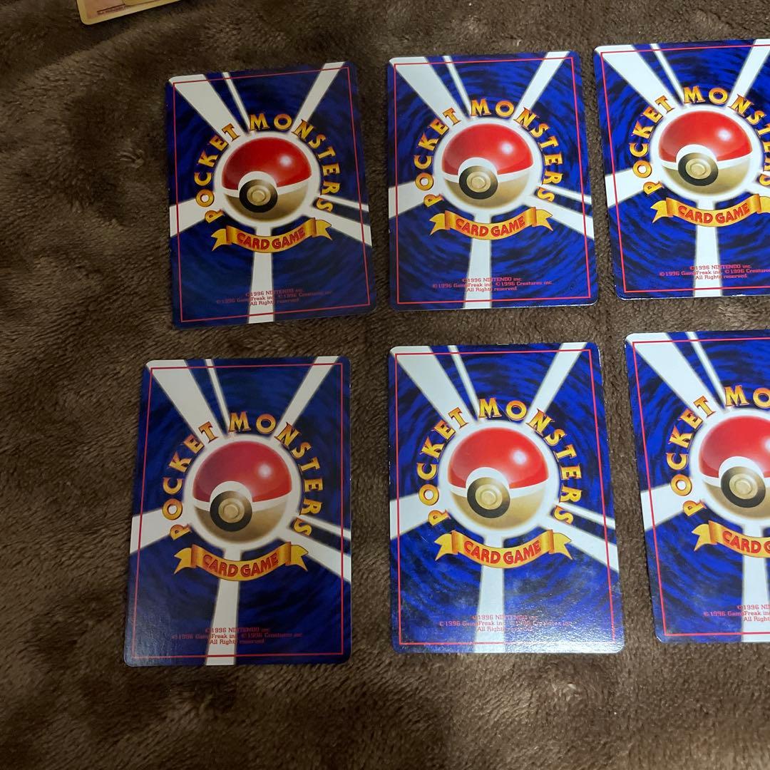 ポケモン カード 旧裏 拡張シート　イーブイ　イワーク　ライチュウ　ドガース　他