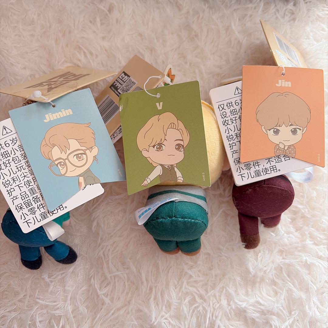 BTS TinyTAN ぬいぐるみ ジン テテ ジミン V マスコット
