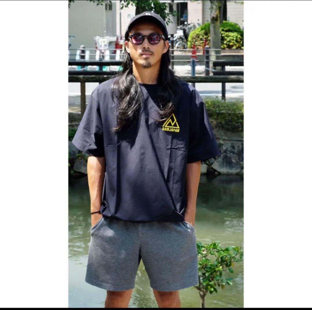 レイドジャパン　Mt. RAID DRY TEE ダークネイビー　新品　L 金森