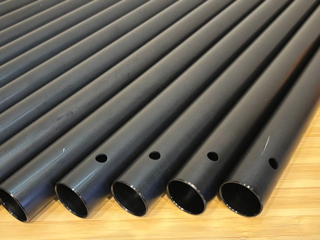 スノーピーク ウイングポールブラック 240cm ×4セット