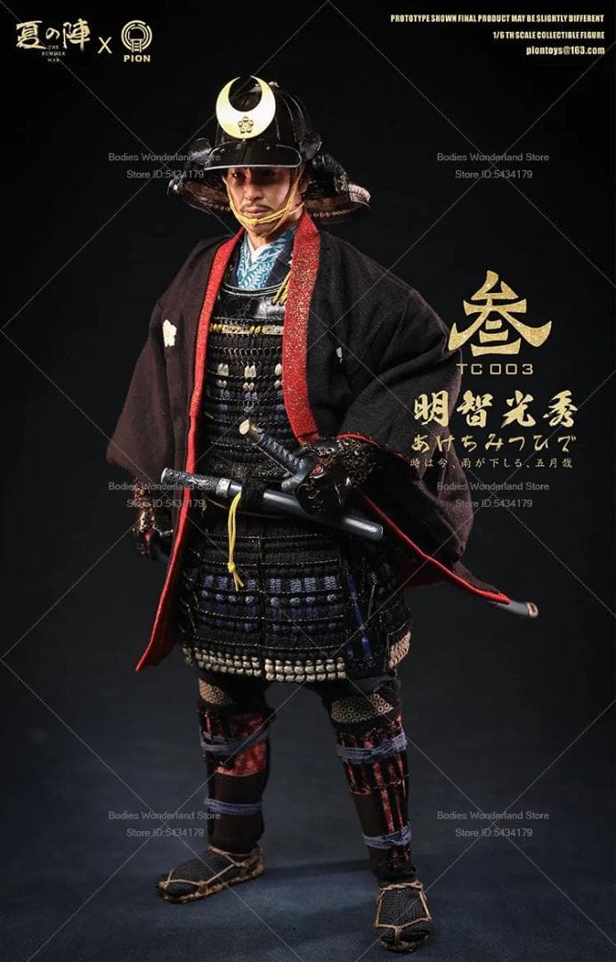 PION TC003 1/6 夏之陣 惟任日向守 十兵衛 明智光秀
