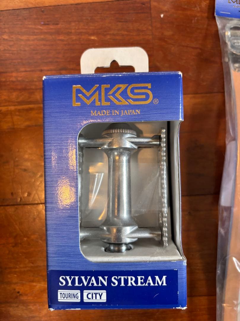 MKS Sylvan Stream トゥークリップ ペダルセット