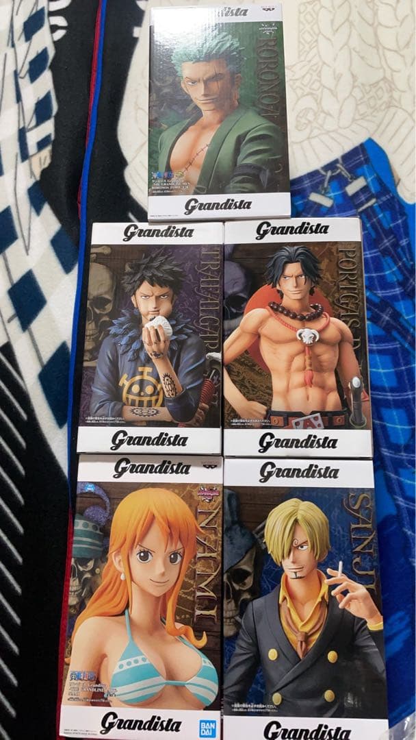 グランディスタ　ONE PIECE　5体セット