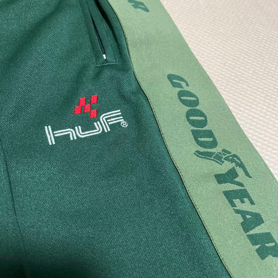 ほぼ新品◆HUF x GOOD YEAR トラックパンツ