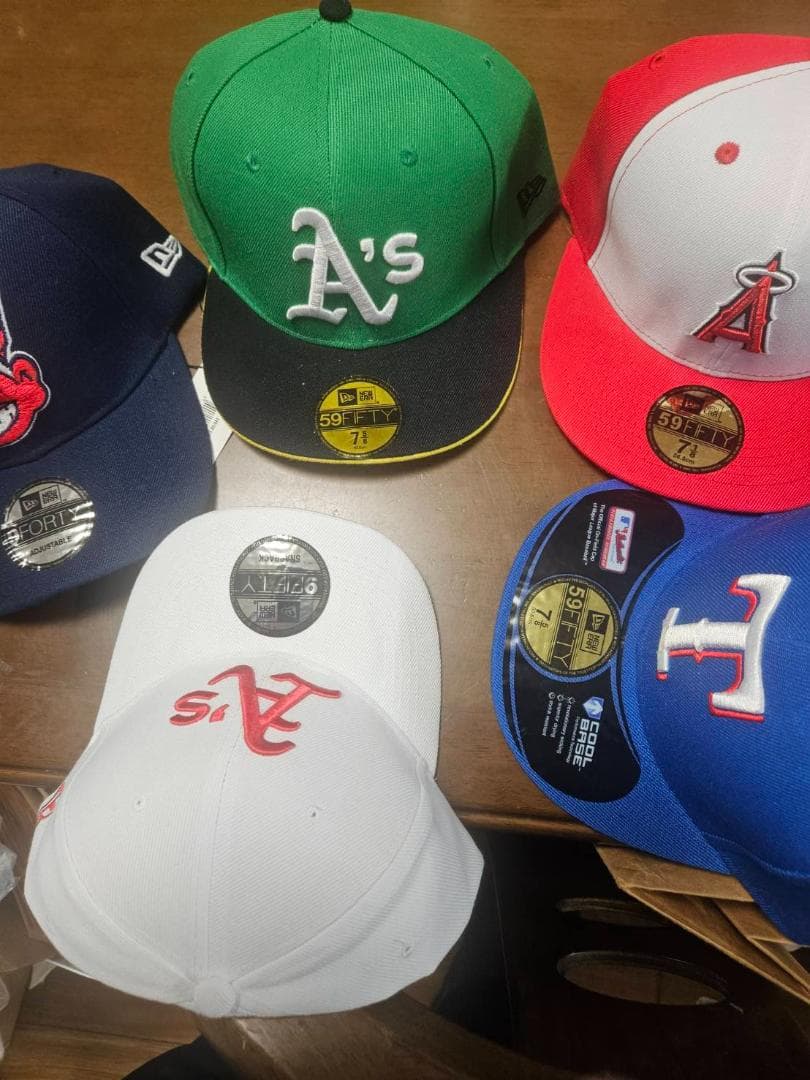 【新品未使用】MLBキャップ 5個セット