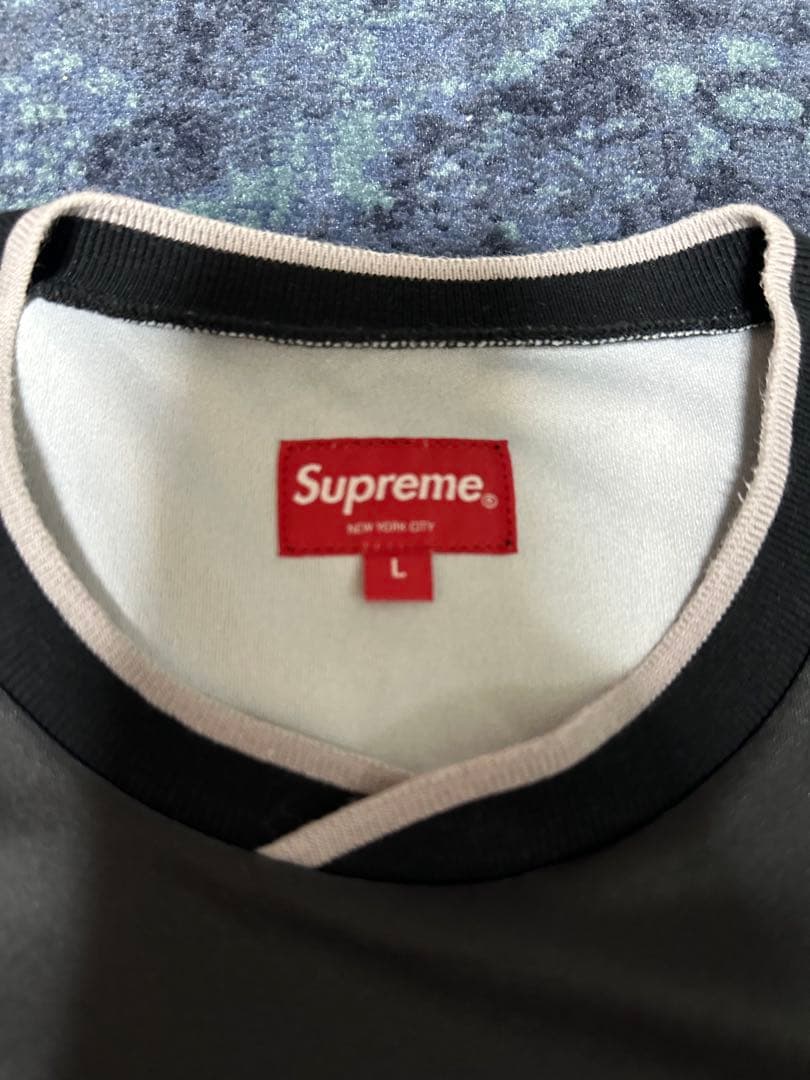Supreme Arabic Soccer Jersey ”Black“L