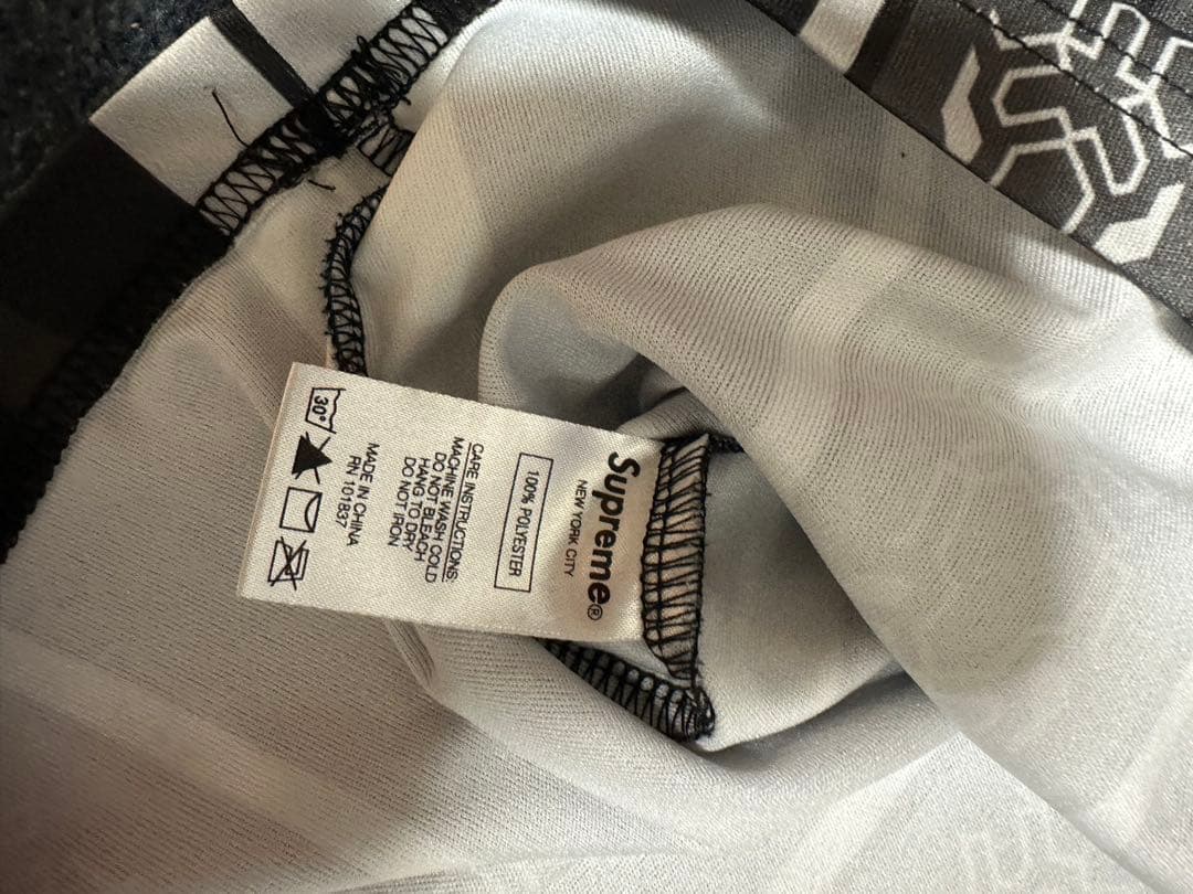 Supreme Arabic Soccer Jersey ”Black“L