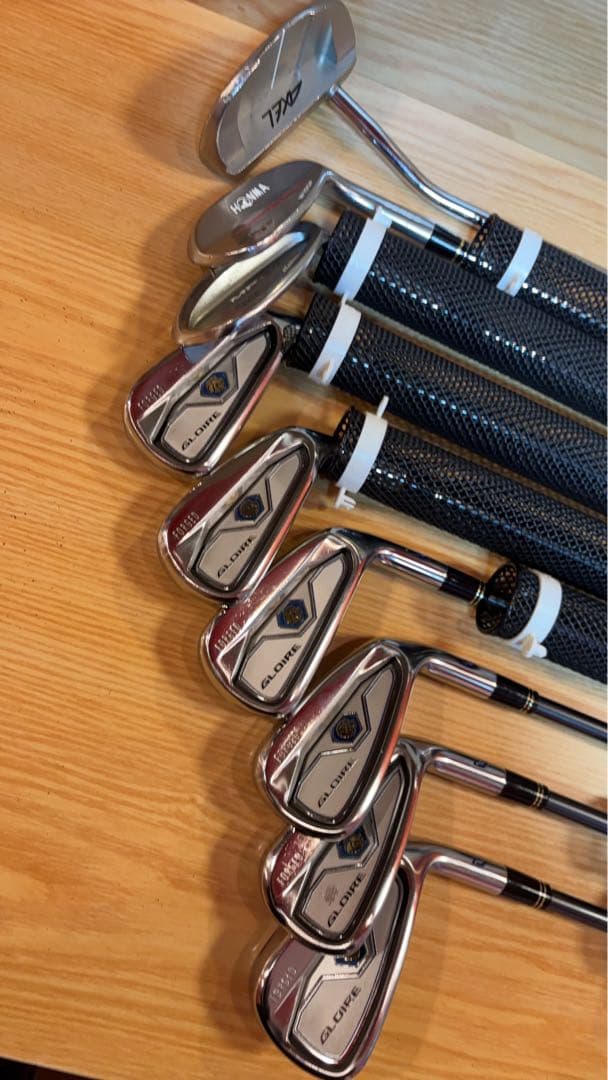 初心者ゴルフクラブセットゴルフクラブセットHONMA メンズ キャディバッグ付き