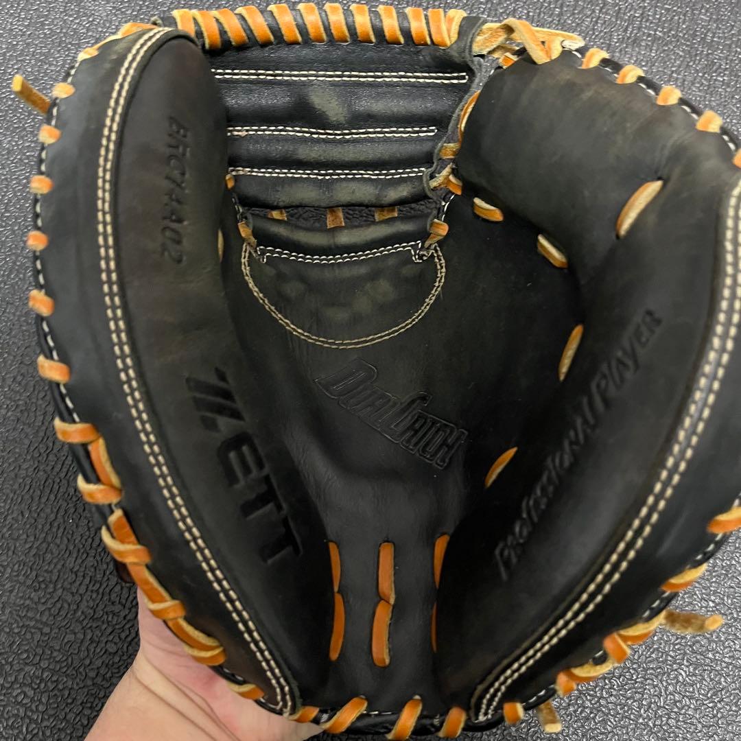 ZETT 大人用 軟式 野球 グローブ キャッチャーミット 使用感有り 184