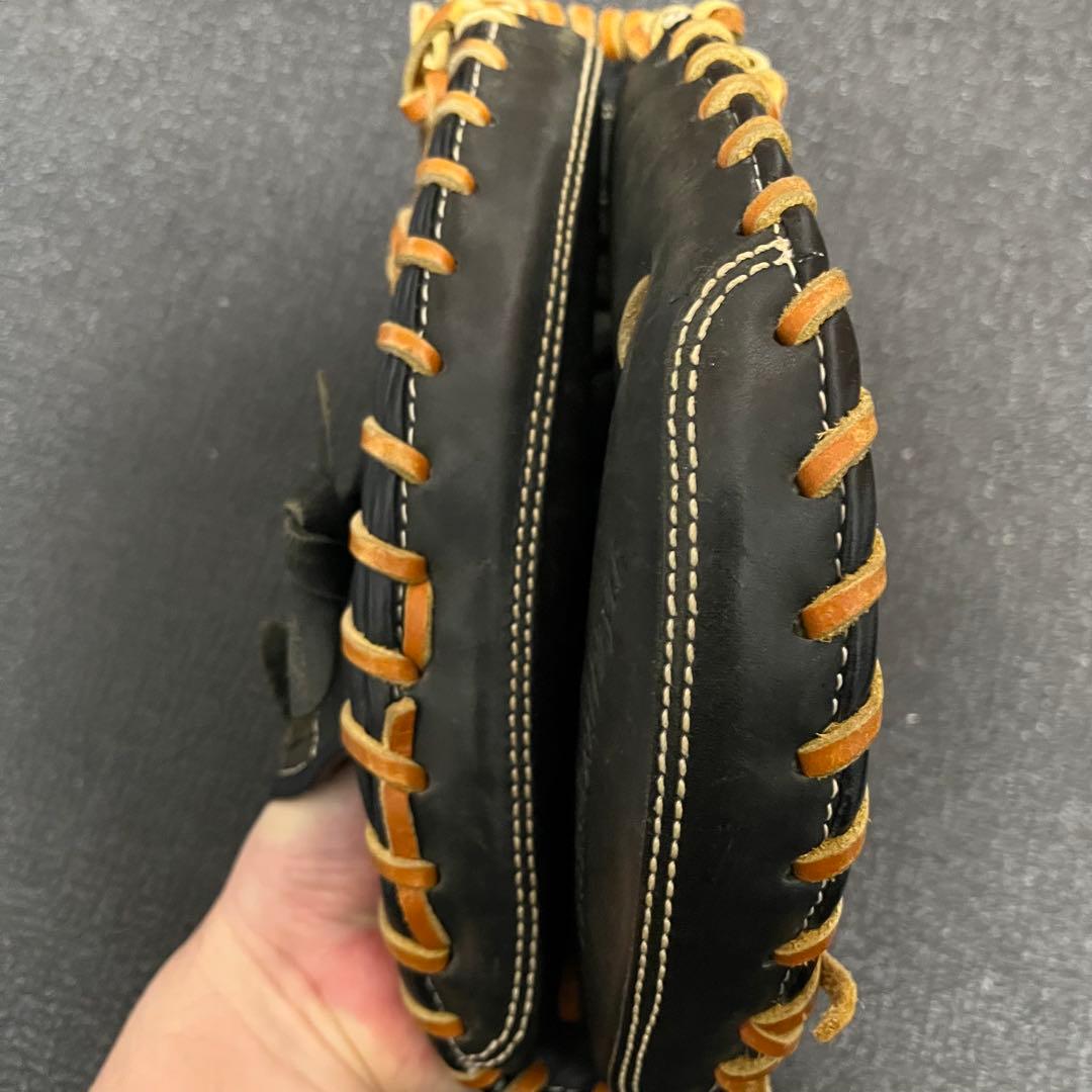 ZETT 大人用 軟式 野球 グローブ キャッチャーミット 使用感有り 184