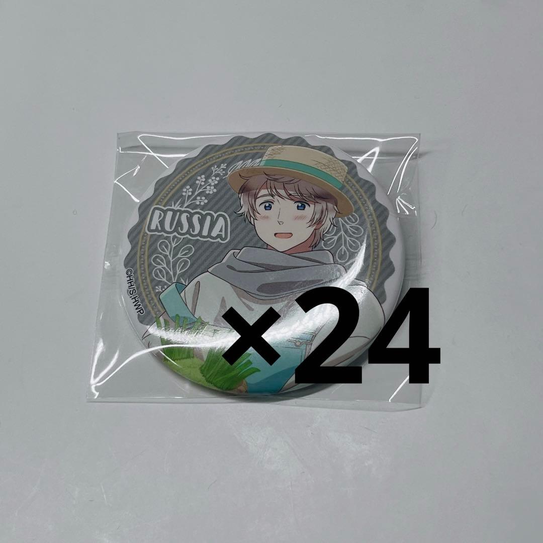 ヘタリア ロシア 収穫祭 缶バッジ 24点