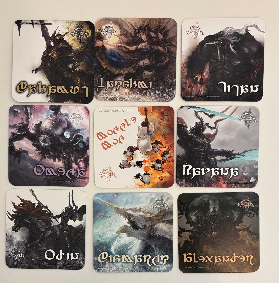 エオカフェ 来店特典 コースター FF14 42枚