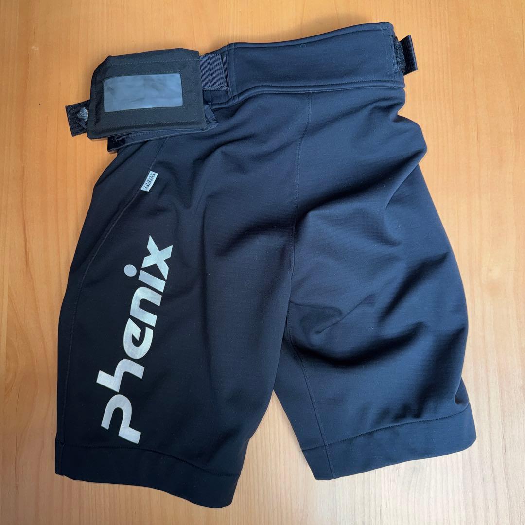 Phenix スキーレーシングショートパンツ ブラック　150サイズ