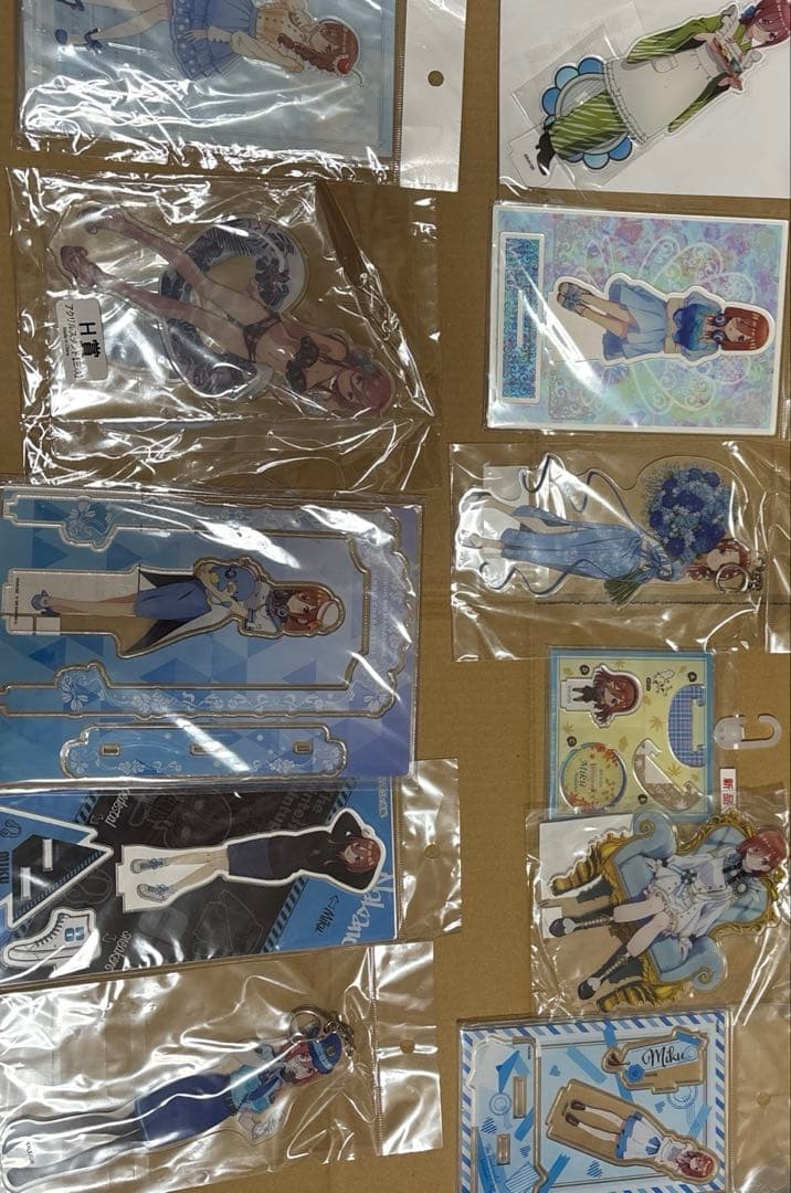 五等分の花嫁　アクリルグッズ(数点その他)