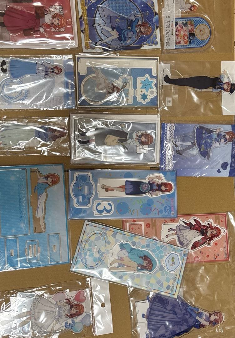 五等分の花嫁　アクリルグッズ(数点その他)