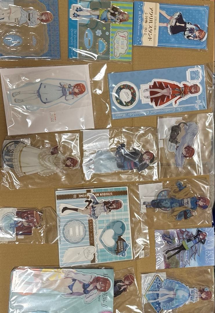 五等分の花嫁　アクリルグッズ(数点その他)