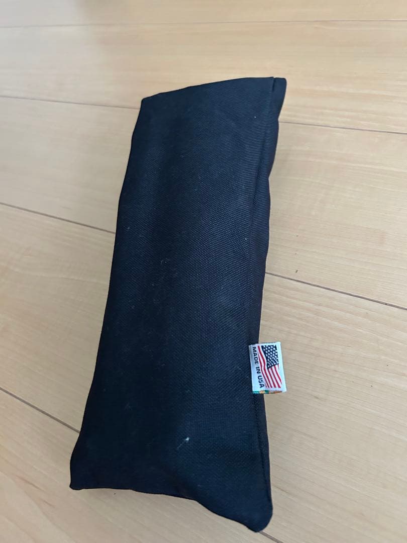 屋外未使用　カーミットチェア純正レッグエクステンション 4本未カット収納袋付き