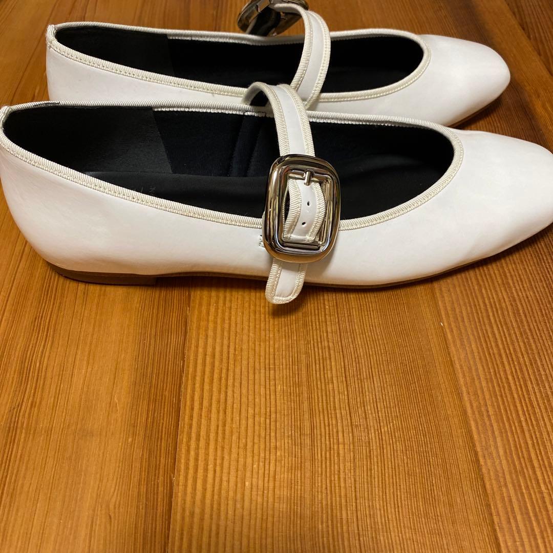 ロッタデザイン　ひろめぐコラボバックルベルテットバレエ　レディース美品23.5