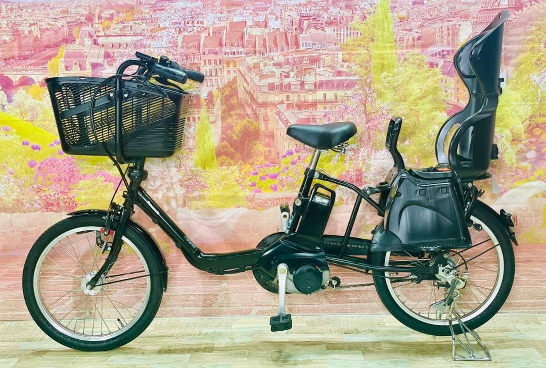 K2424 電動自転車パナソニック子供乗せ 20インチ 送料無料