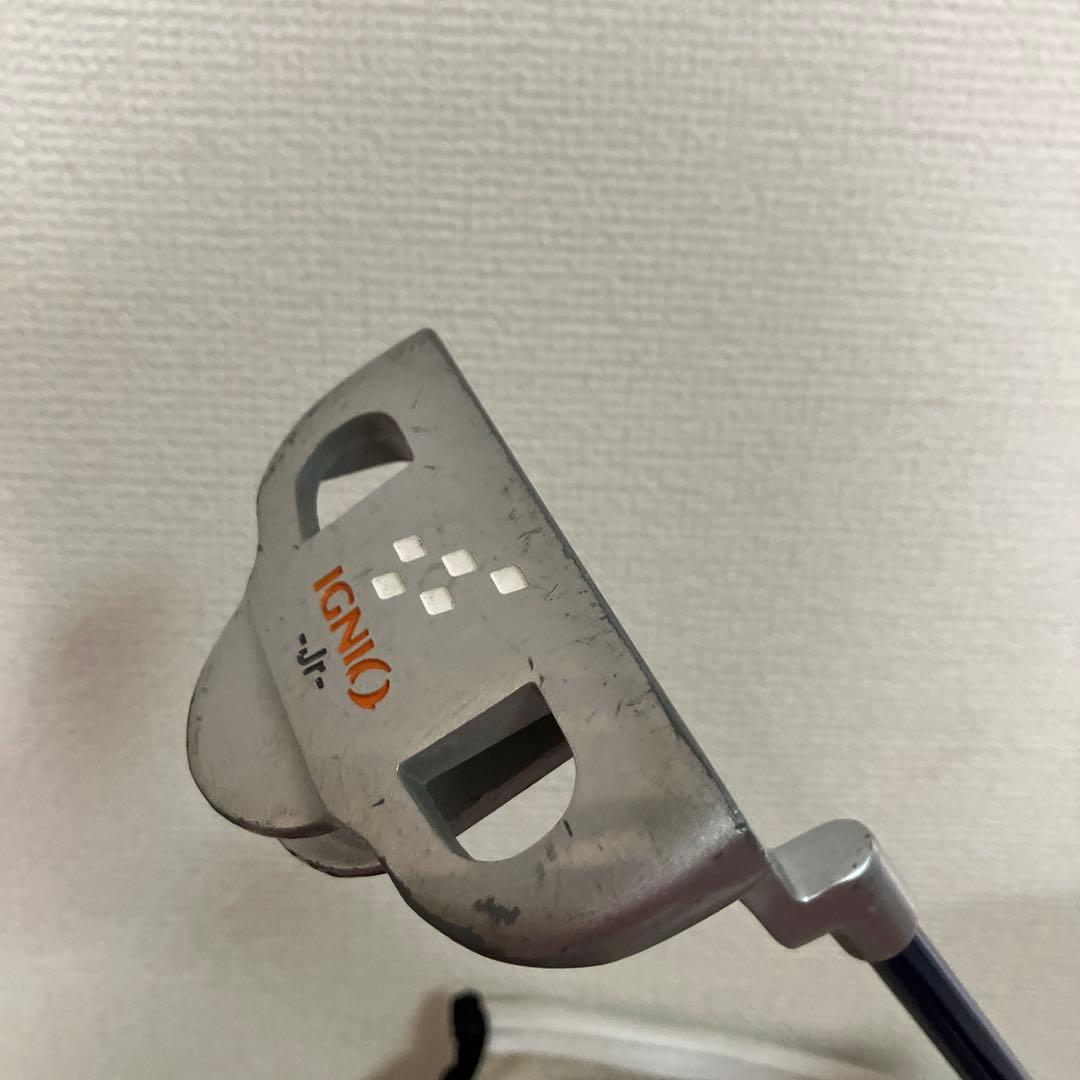 キッズ用IGNIOゴルフセットキャディバッグ付子供用クラブセット115～135
