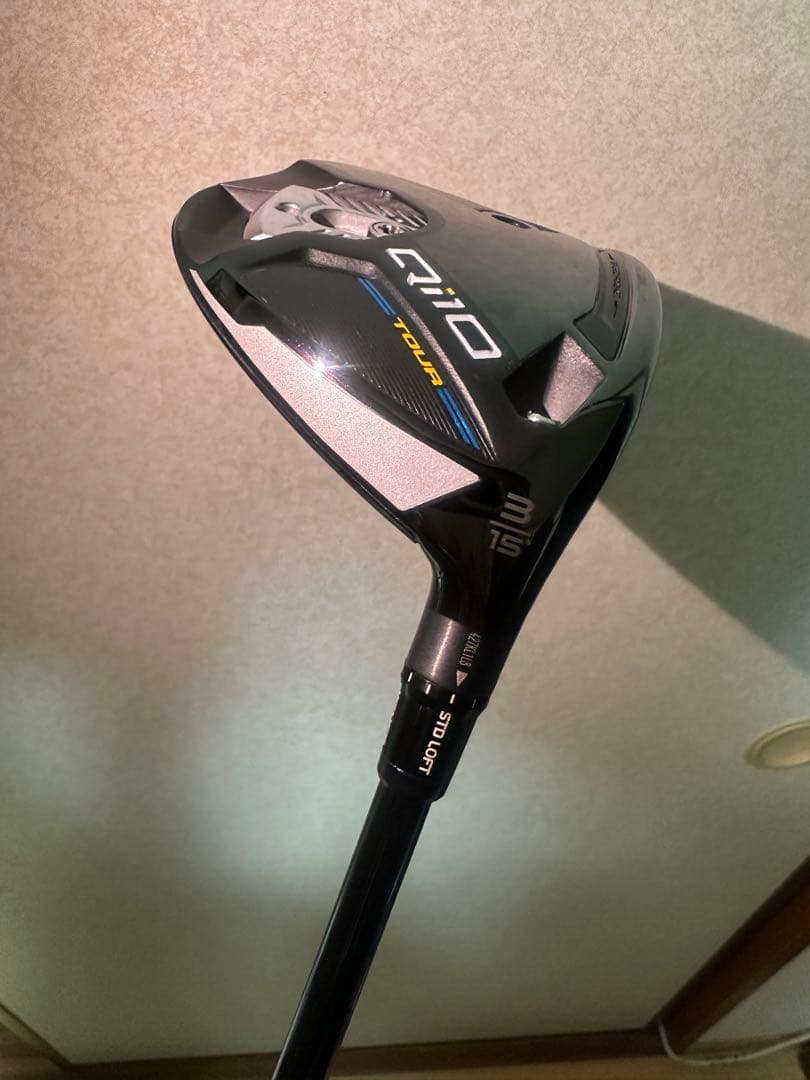 テーラーメイド 美品　Qi10ツアー 3W 15° USベンタス ブルー6 X