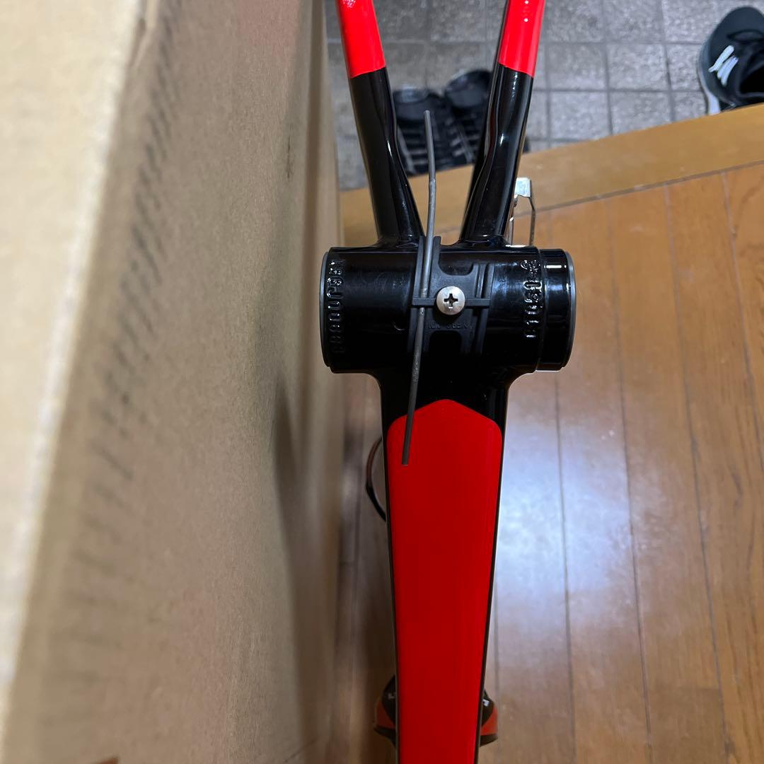 ANCHOR RS6 ロードバイクフレーム ブラック/レッド