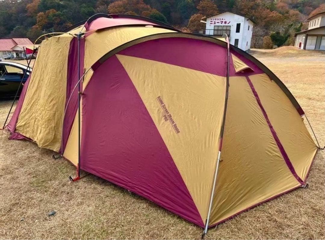 【☆美品☆】コールマン☆2ルームテント☆ラウンドスクリーン2ルームハウス☆限定品