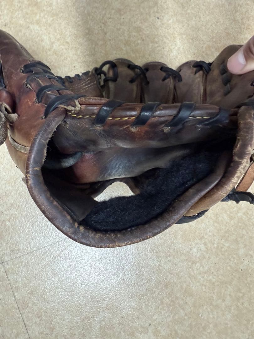 Mizuno 野球グローブ ブラウン