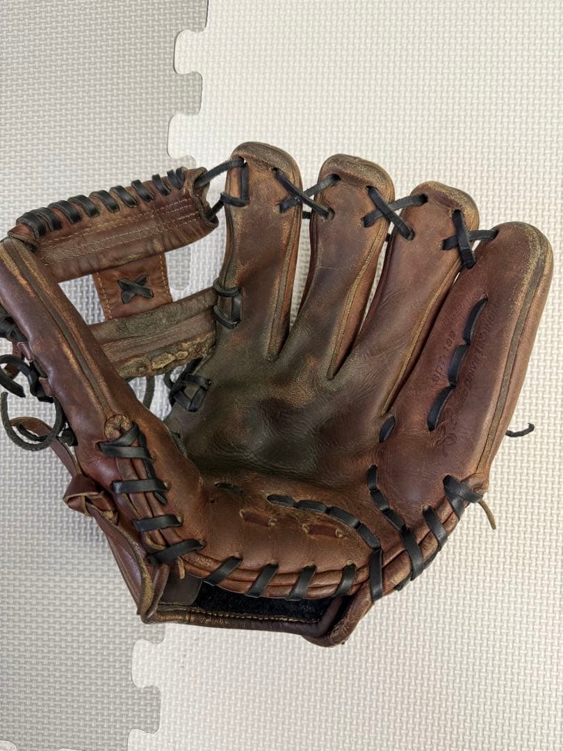 Mizuno 野球グローブ ブラウン
