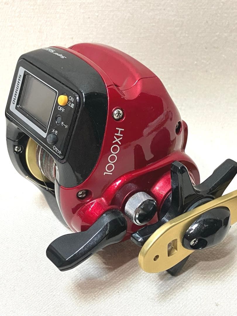 SHIMANO シマノ　釣具　リール　SLS小船XH 1000XH レッド