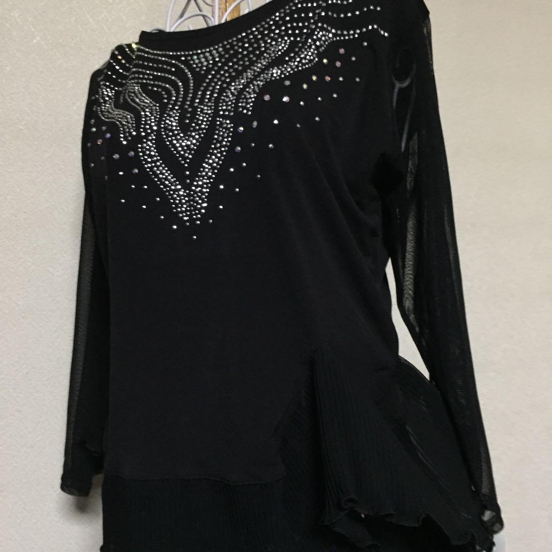 社交ダンス黒 上下セット新品お値下げ